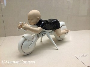 balade V&A bebe sur moto