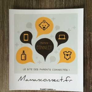 Magnet photo logo Maman Connect
