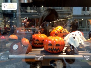 vitrine chocolat halloween Rennes