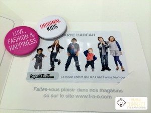 carte cadeau tape à l'oeil