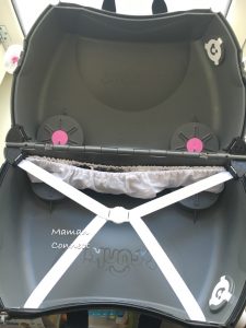 vue intérieur valise trunki