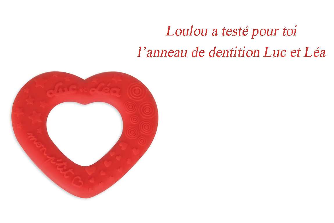 Anneau de dentition Luc et Léa