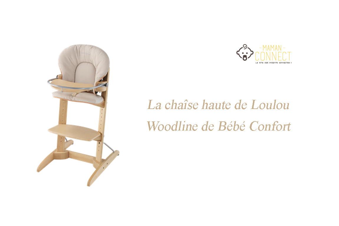 Chaise haute Woodline Bébé Confort