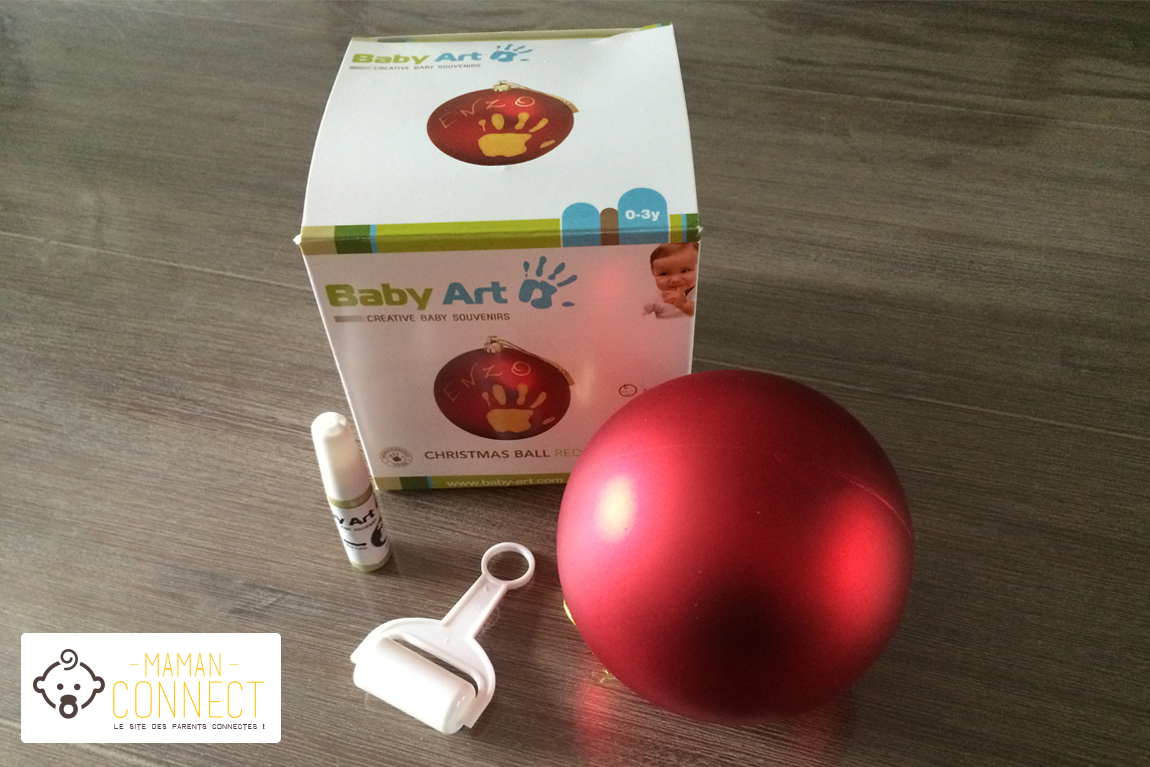 boule de Noël Baby Art