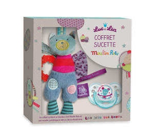 Coffret sucette doudou Moulin roty