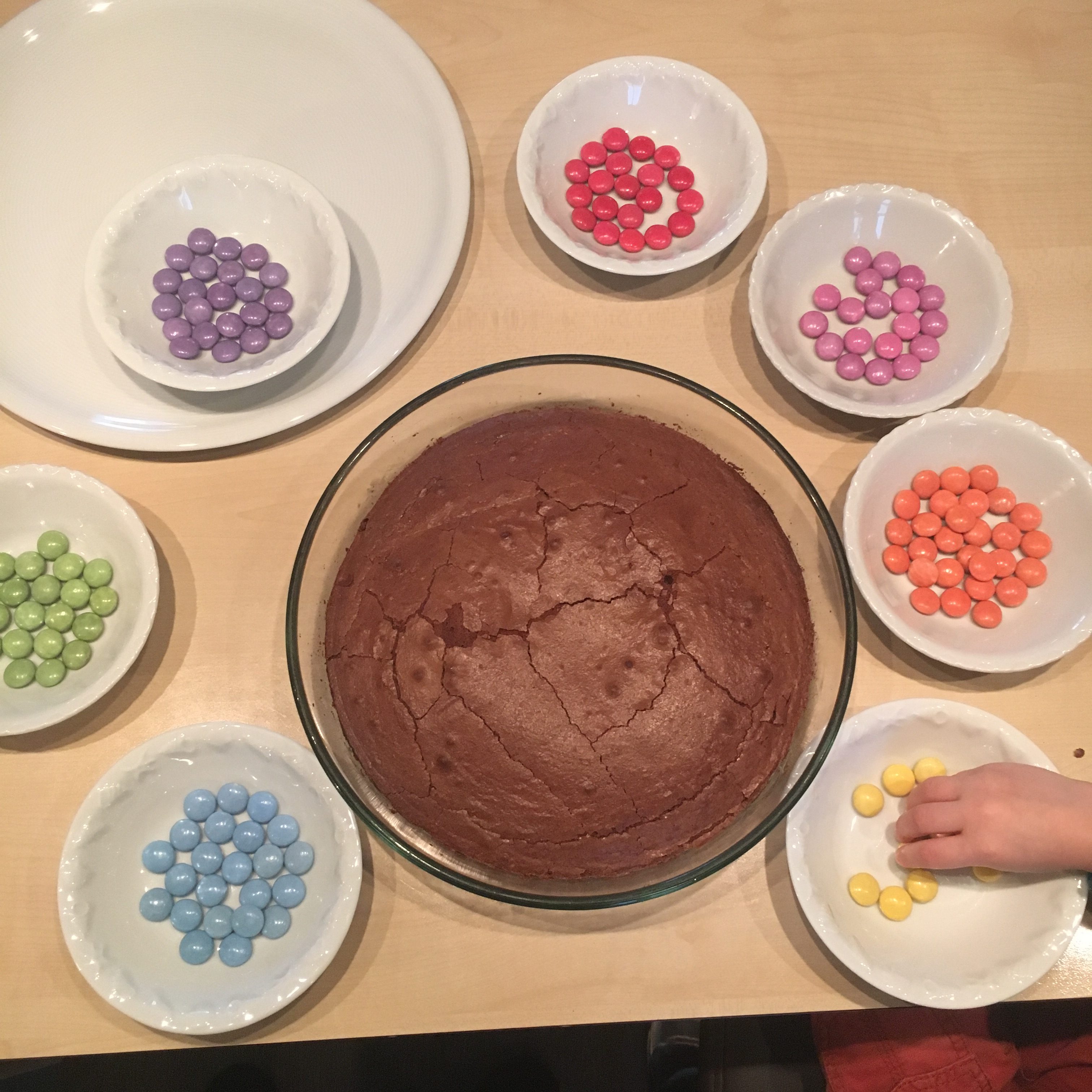 gâteau poisson avec smarties