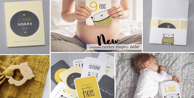 Cartes étapes bébé Faire Part Créatif