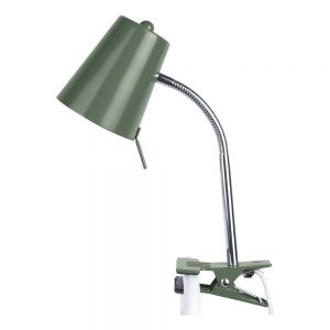 lampe chevet pince kaki