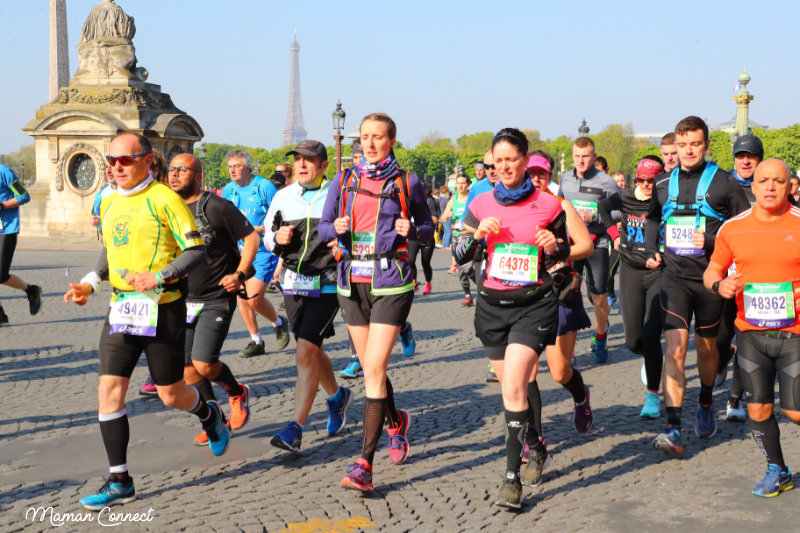 Marathon Paris pavés