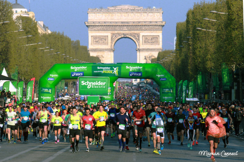 Départ marathon paris 2019