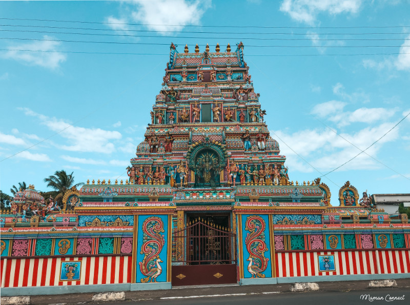 Temple Hindou Petit Bazar Saint André La Réunion